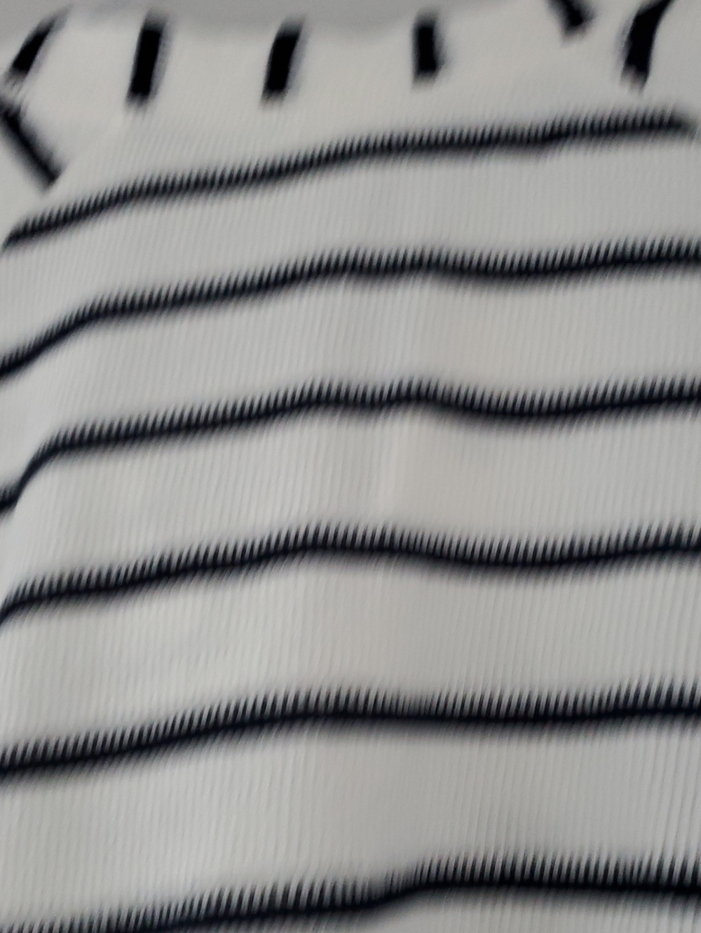 Blu pepper Striped Sweater in White & Blue - Picture 6 of 6